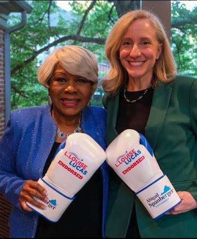WTLocke's tweet photo. #WithoutADoubt, Mrs. #LouiseLucas runs the #VirginiaGeneralAssembly unilaterally, amid Governor #Spanberger’s fumbles. The OpenSecret is both women are furious foes; Lucas has the cards https://t.co/xdkJfHX0MO https://t.co/RCMUbuCfZx
