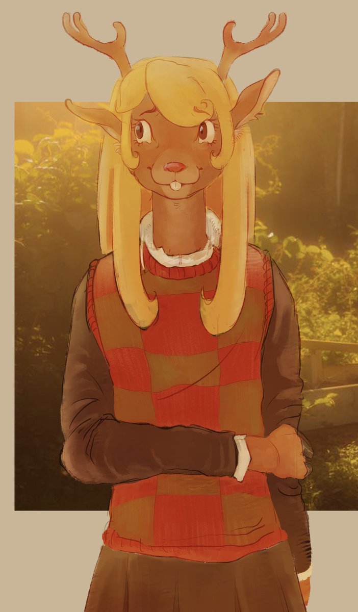 MaveAppler's tweet photo. More deltarune  Noelle Noelle 
#delatrune #noelleholiday https://t.co/FEaFnDWrUl