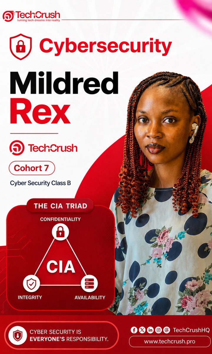meal_dread's tweet photo. I've always loved tech, but one difficult client experience that led to losing valuable data made me realize it was finally time to pursue cybersecurity.

Now, 8 weeks into Cohort 7, I've gone from knowing just a few cybersecurity terms to building real technical skills, and I'm https://t.co/JtIeeEtLnT