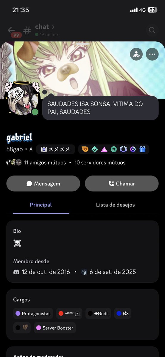 akexiw's tweet photo. VOLTA PRA ELE ISA, ELE MUDOU ! https://t.co/sDcVG0pHPa