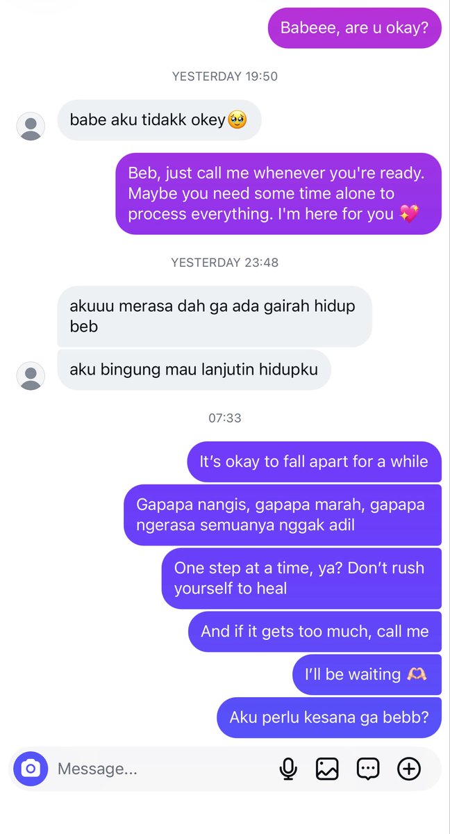aidaayunur's tweet photo. Healing isn’t a race. Sembuh itu butuh waktu, jadi pelan-pelan aja 🩵 https://t.co/2rf9qlJdIp