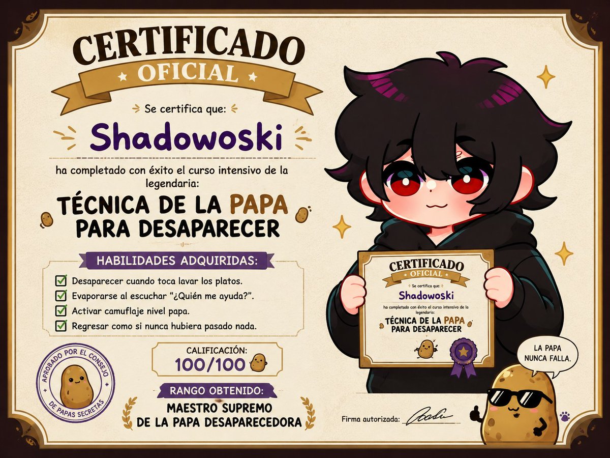 Shadow_black020's tweet photo. por fin tengo mi certificado despues de largas batallas xd https://t.co/YfKmAEv42R