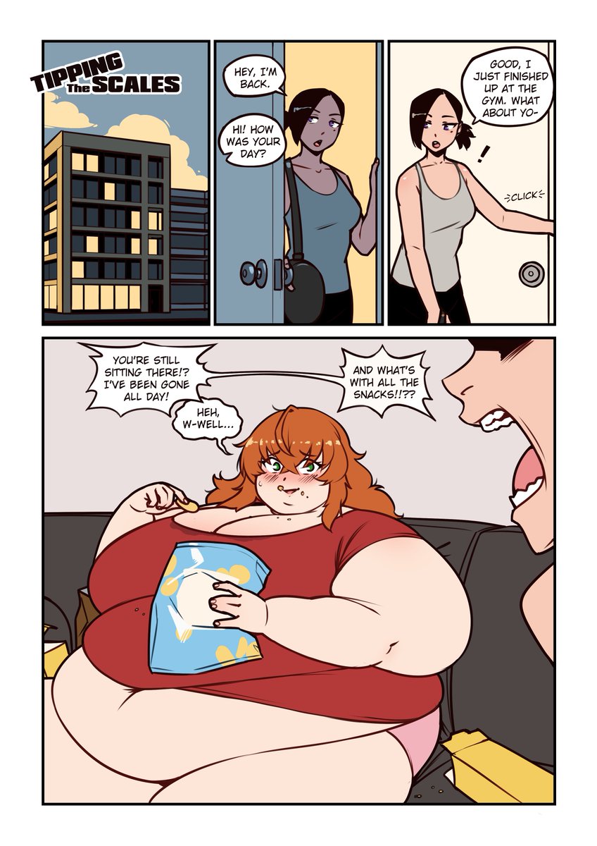 Better_w_salt's tweet photo. I remastered Tipping the Scales!

I feel like my color work has improved a lot since I originally posted these pages and I think it shows!

… I definitely didn’t decide to do this because the pages needed an update to paired better with my next project…

That’d be… Crazy

1/2 https://t.co/NUhSHDkJ8i
