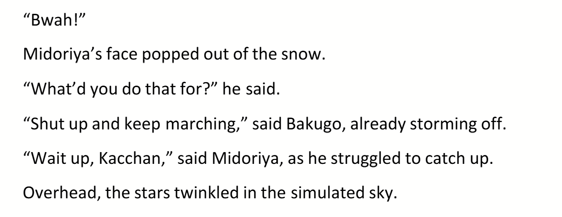 izuougi's tweet photo. dawg..... HOW WAS THIS APPROVED BY HORIKOSHI. WE SURE THIS NOT AO3? https://t.co/Oxey5xFAdd