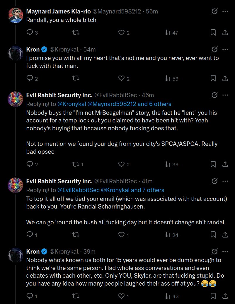 JusticeTentacle's tweet photo. egert being the pot that called the kettle black while pretending to be someone named pavel who doesnt exist https://t.co/fg3Yebu1KW