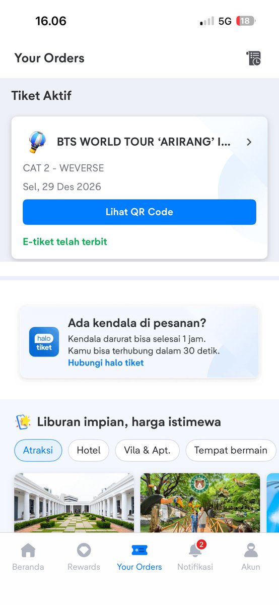 JanKristee's tweet photo. Dijual 1 tiket konser BTS Arirang Jakarta Day 3 Cat 2 harga 3.7jt
Full Payment, diurus sampai fisik https://t.co/UNmsgyeObK