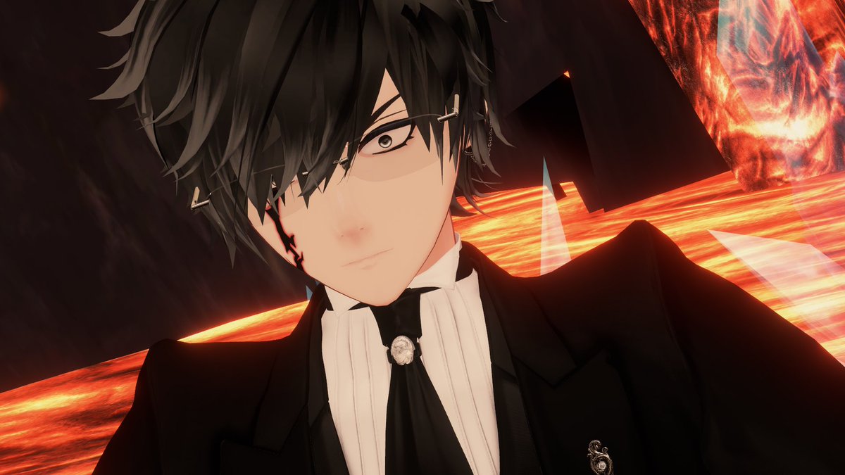 kamidukiVRC's tweet photo. おは月ならぬ、こん月〜！
昨日ようやく！！キメラ化した壱鬼のMMDギミック無反応問題が解決した〜！！！
表情バグも無くて良かった〜！！！
さぁ！！！今日から改変フィーバーじゃぁあいいい！！！！

#VRC
#VRChat https://t.co/TX0dsyP1Nz