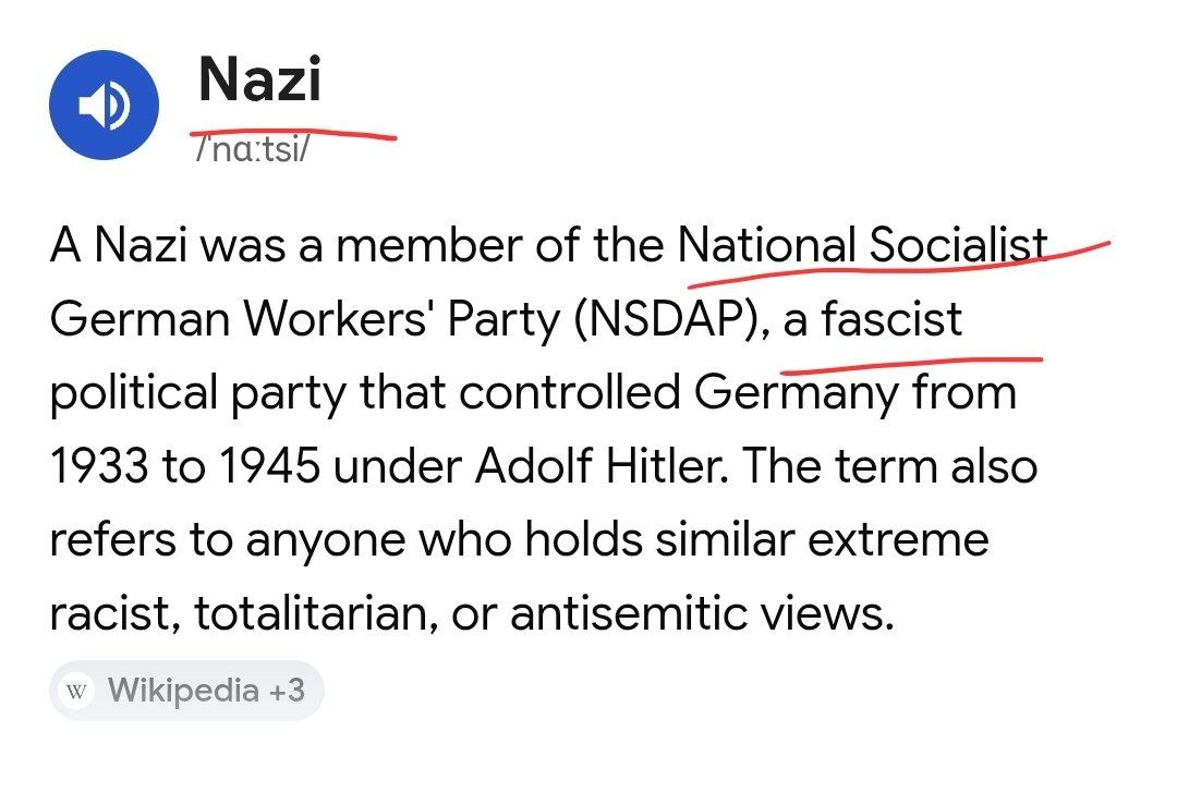 cachucho_da's tweet photo. Onde há Nazi há Socialismo ✅️ https://t.co/waGmKlwx4l