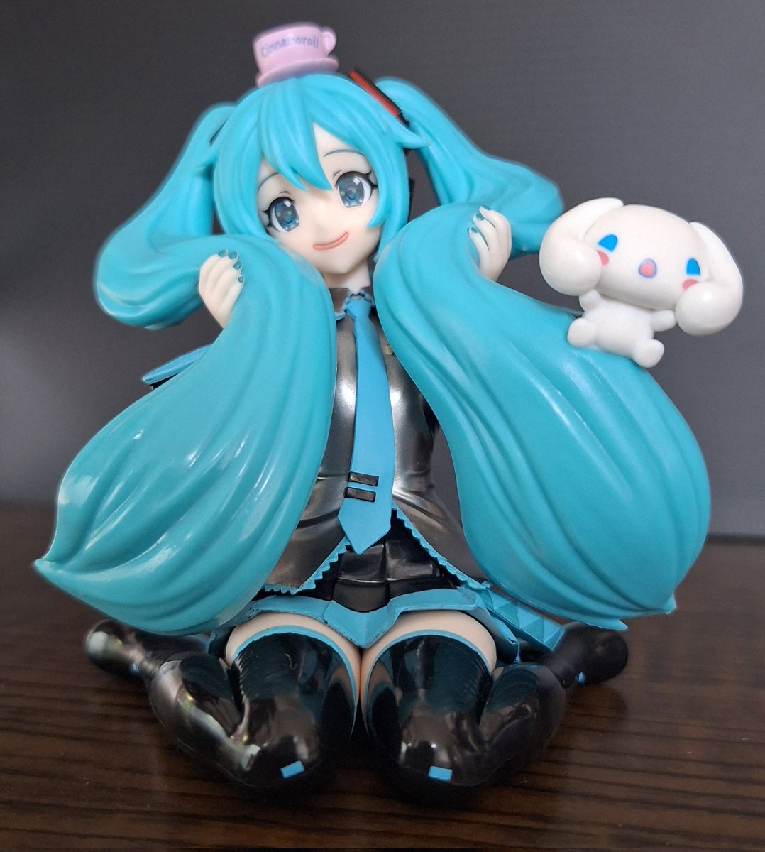 初音ミク×シナモロール ちょこのせ プレミアムフィギュア‐初音ミク