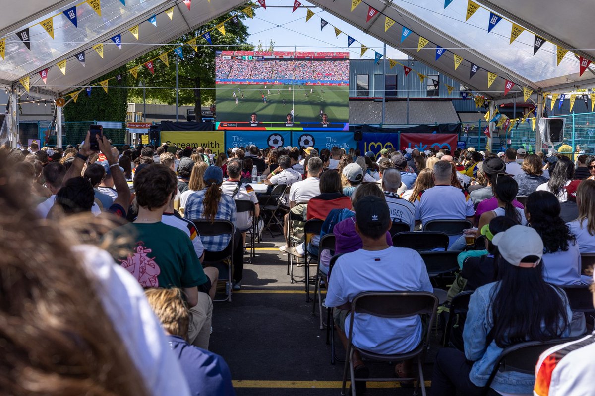 AnneKangBurnaby's tweet photo. BC Place has been full for every match. FIFA Fan Festival Vancouver has welcomed more than 250,000 people. More than 16,500 visitors have stopped by Destination BC’s Home Pitch. YVR has seen nearly 1.8 million passengers since June 2. https://t.co/TgJQEGYEkF