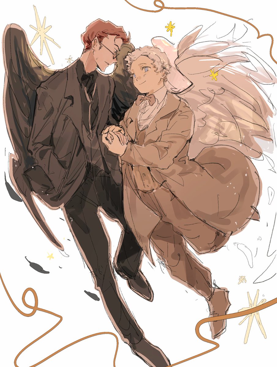 parrot001133237's tweet photo. #goodomens 
take my hands https://t.co/07TwGOnNOS