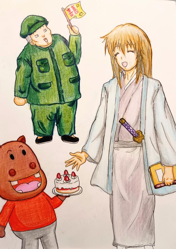 今月描いた絵を晒そう