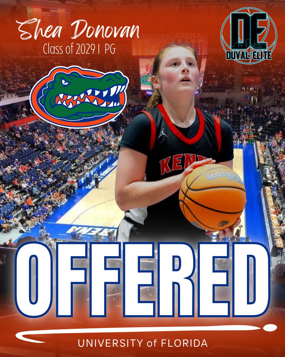 sheadonovan_1's tweet photo. After a great conversation with Coach Reiss I am extremely blessed to receive an offer from The University of Florida! Go Gators!!! Thank you @GatorsWBK 
@BKHS_GBB https://t.co/6CgdAReyKz