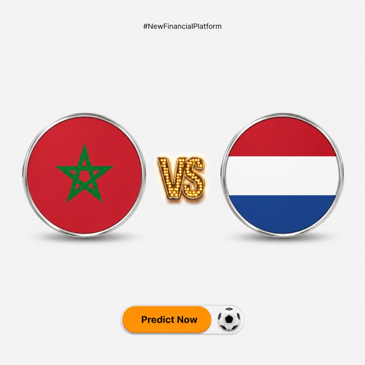 BybitArabic's tweet photo. أسود الأطلس أمام تحدٍ جديد 🇲🇦⚽

المغرب أم هولندا؟ من يعبر إلى الدور القادم؟ 👀
قلوبنا مع المغرب… وتوقعاتكم تصنع الحماس 🔥

شارك بتوقعك للنتيجة أدناه لفرصة ربح من مجموع جوائز $1,000,000 MNT 🎁

اختبر توقعك الآن 👇
https://t.co/11V1urVAnZ

#BybitMENA #المغرب #أسود_الأطلس #FootballSeason