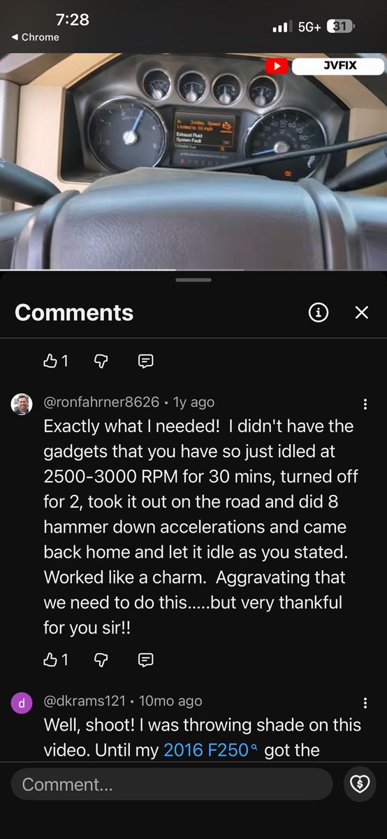 juanjohn1's tweet photo. @BryceShelton01 @tornadopaigeyy you may not have time to try this now, but this seems to work. I attached a link to the YouTube video and a screenshot of the best comment that summarizes what he did. 

https://t.co/yL8xzXDz8w https://t.co/sBbWw1wcET