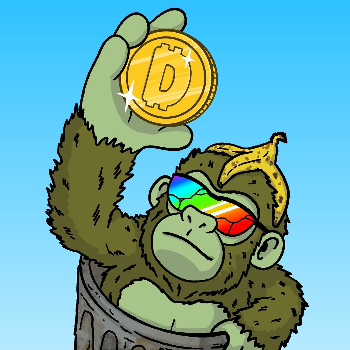 Inverted888's tweet photo. DUMPSTR mint details are out and SOON!  

I’m giving away 1 GTD spot for DUMPSTR.    

• Follow @CyberKongz
• Like + RT this tweet 
• Like + RT the mint details tweet  

Drop your SOL address in the comments below  

Will pick someone within 12 hours! https://t.co/jJEzrwELAm
