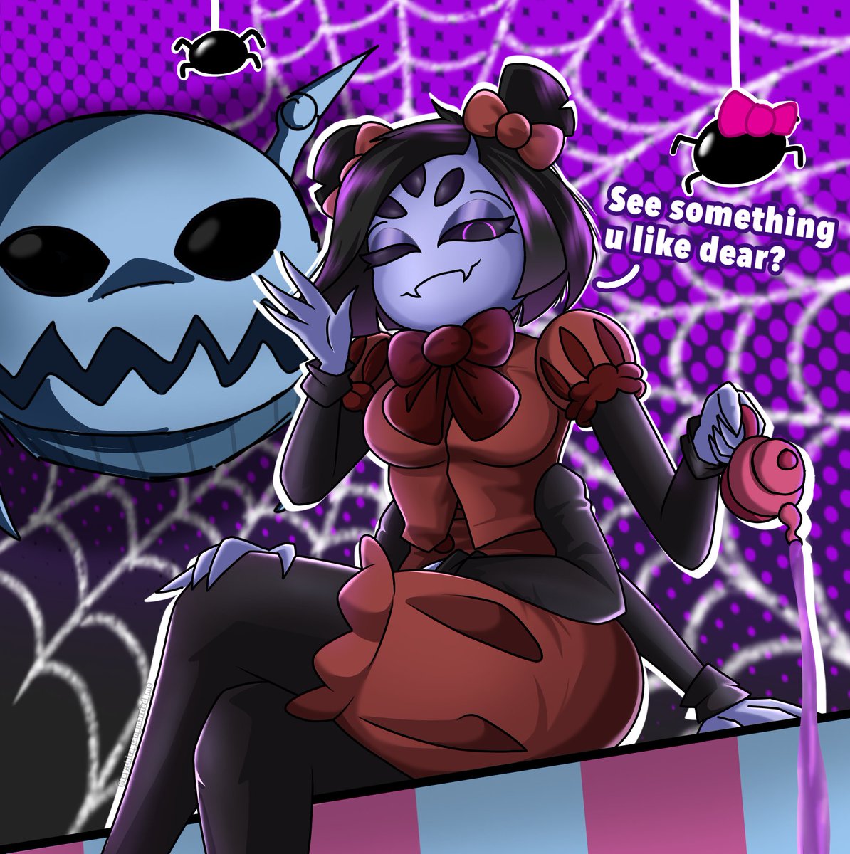 Daffa_The_K's tweet photo. Something something muffet https://t.co/8AOg48HoB5