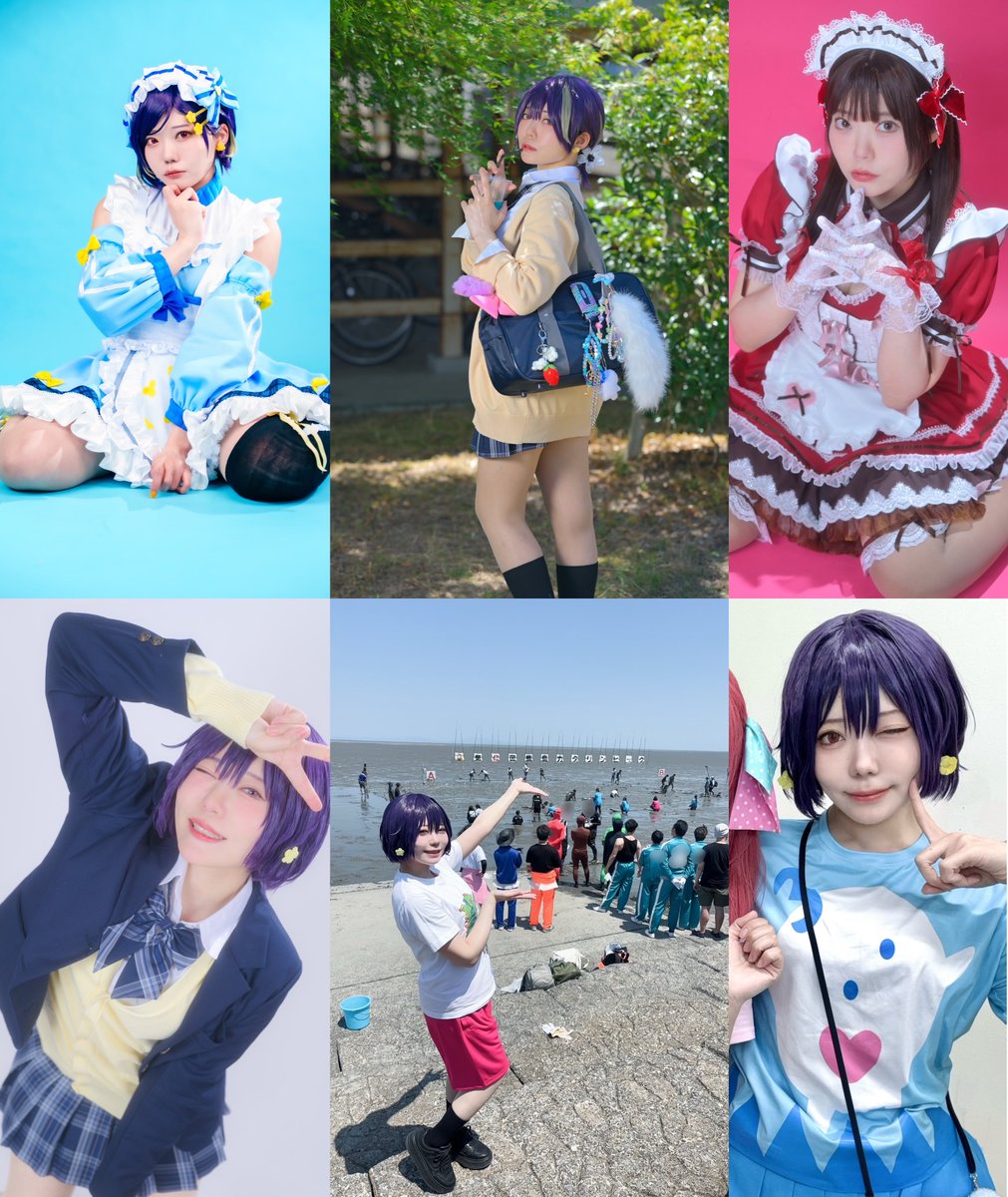 fujichiko_310's tweet photo. #2026年上半期コスプレ総決算
思ったよりコスプレしてなかった！！！
でも今年はジャージメイド併せで始まりコラボカフェや大町EXPOやガタリンピックで盛り盛り〜！！！て感じだったな
あとは人選初のCC写真集✨✨

思い出の9割がゾンサガ絡みで笑った https://t.co/Yvipvc7AE1