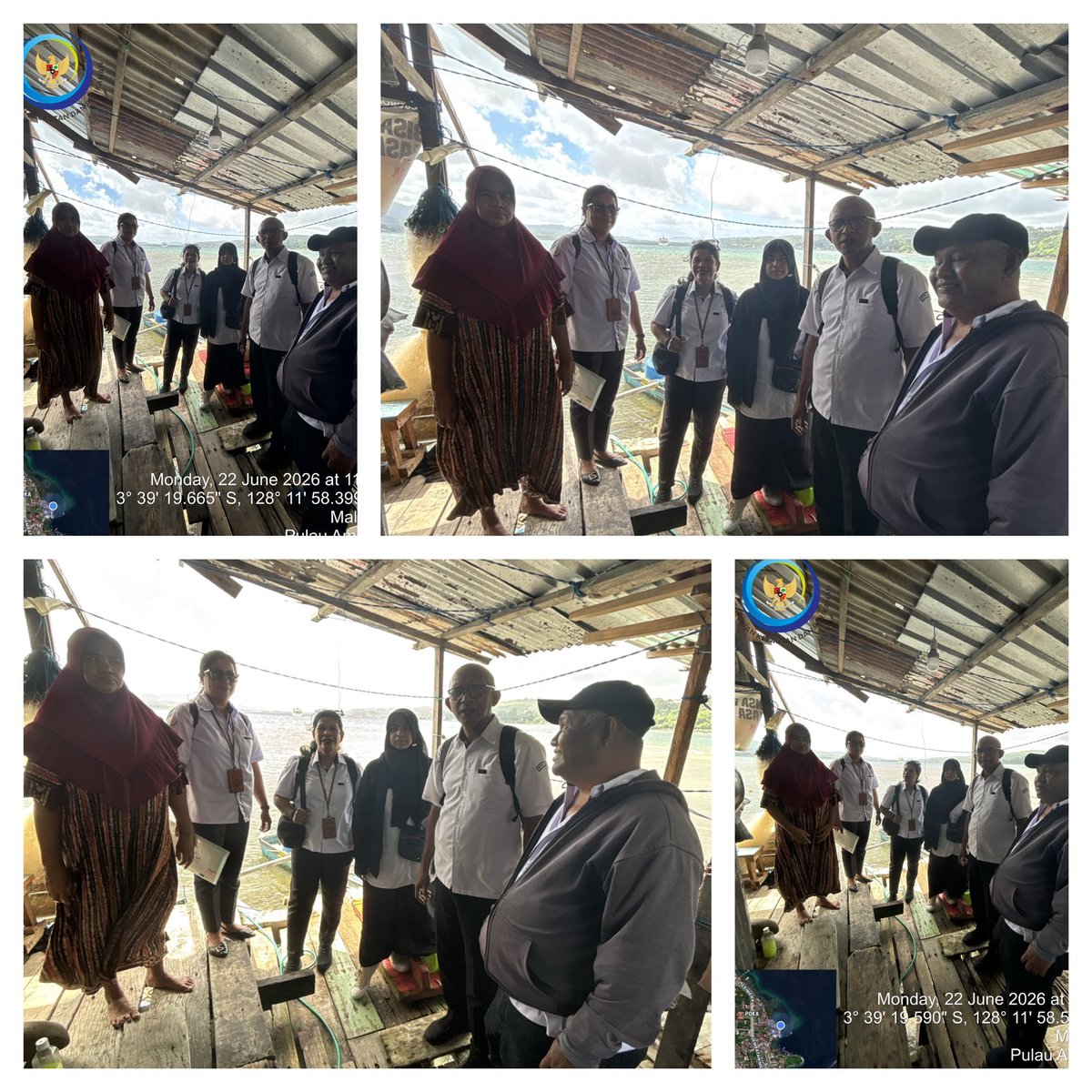 AnethLouhenape2's tweet photo. Senin (22/06/2026)Agnetha Louhenapessy,Luhkan Kota Ambon, kunjungan ke kelompok pelaku usaha KP ( KUB dan Poklahsar) di desa poka
#GiatLuhkanSatminkalAmbon
@bppsdm_bp3ambon
@bppsdm_pusluhkp
@bppsdm_kp https://t.co/ESGlxQ4akH