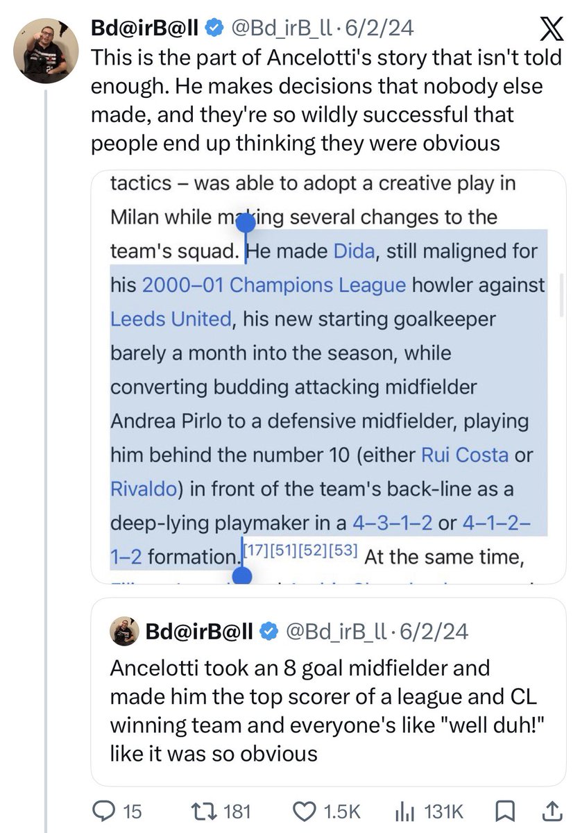 Bd_irB_ll's tweet photo. I find it so funny that they've tried to make the pervailing narrative around one of the most successful managers ever this idea that he just shakes everyone's hand and says "good luck out there!" https://t.co/yacSNVQU51