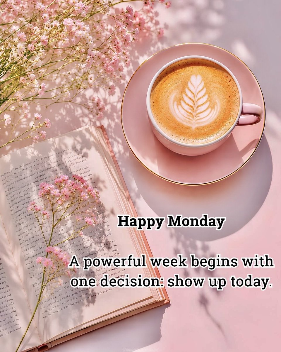 KapadiaParivaar's tweet photo. Happy Monday! 🚀
 Show up today like your future depends on it — because it does. 
Have a great week ahead! 💼💥  
#MondayMatters
 #NoExcuses
 #OwnYourWeek
 #Coaching
 #GrowthMindset https://t.co/Wr9peAIQ5V