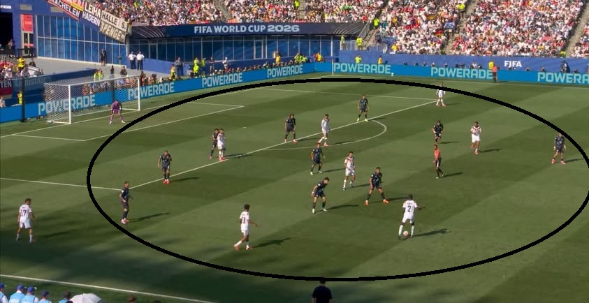 BouafifNour's tweet photo. I see some people complaining about the defensive football and "Haram ball" from a lot of teams at this World Cup, but honestly it doesn't bother me.

When a team has less individual quality and is the clear underdog, I can't blame them for choosing a defensive approach. That's their best chance of getting a result. If they tried to play an open game, it wouldn't  make things more entertaining for us as viewers, as they'd probably just eat a big score.

Defensive football only bothers me when it's dirty with constant time-wasting and endless fouls like Getafe for example. Or when it comes from big teams with enough quality to compete but choose to play scared instead.