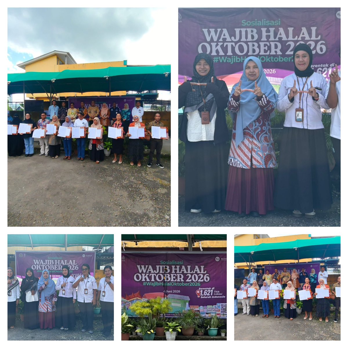 AnethLouhenape2's tweet photo. Kamis  (04/06/2026)Agnetha Loujenapessy, Luhkan Kota Ambon,Mengikuti Sosialisasi ‘WAJIB HALAL OKTOBER 2026’ yang di lakukan serentak se Indonesia oleh BPJPH Provinsi Maluku.
#GiatLuhkanSatminkalAmbon
@bppsdm_bp3ambon
@bppsdm_pusluhkp
@bppsdm_kp https://t.co/ldRS6bCD03
