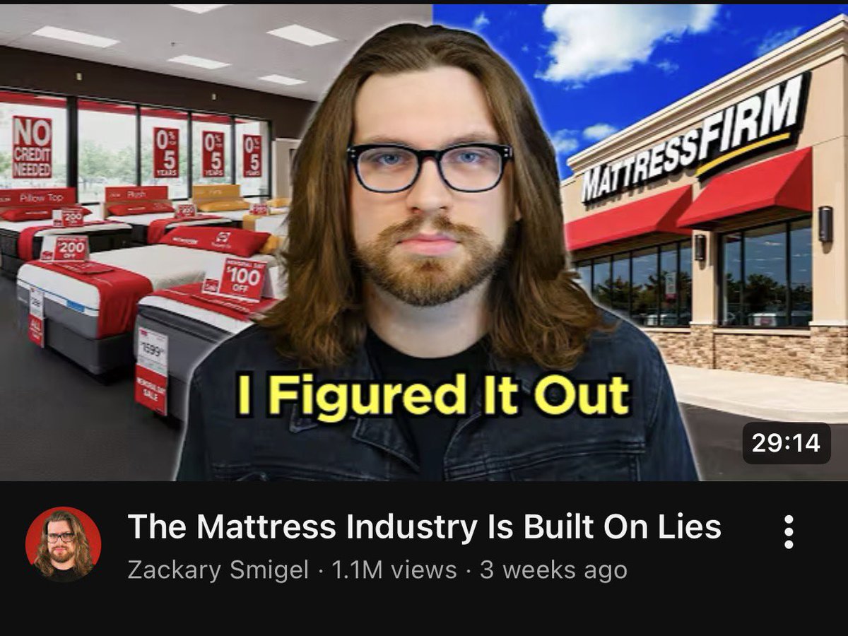 iamsheepless's tweet photo. You wanna know why people say YouTube is boring now?

It's because these creators are doing the exact same shit as the next. 

They copy the same thumbnail pattern because it gets clicks. 

They follow the same opener -> hook -> content -> CTA.

I genuinely miss when this platform had people making shit from their bedrooms because they wanted to share something to the world. 

YouTube in 2026 is copy pasted AI script generated slop