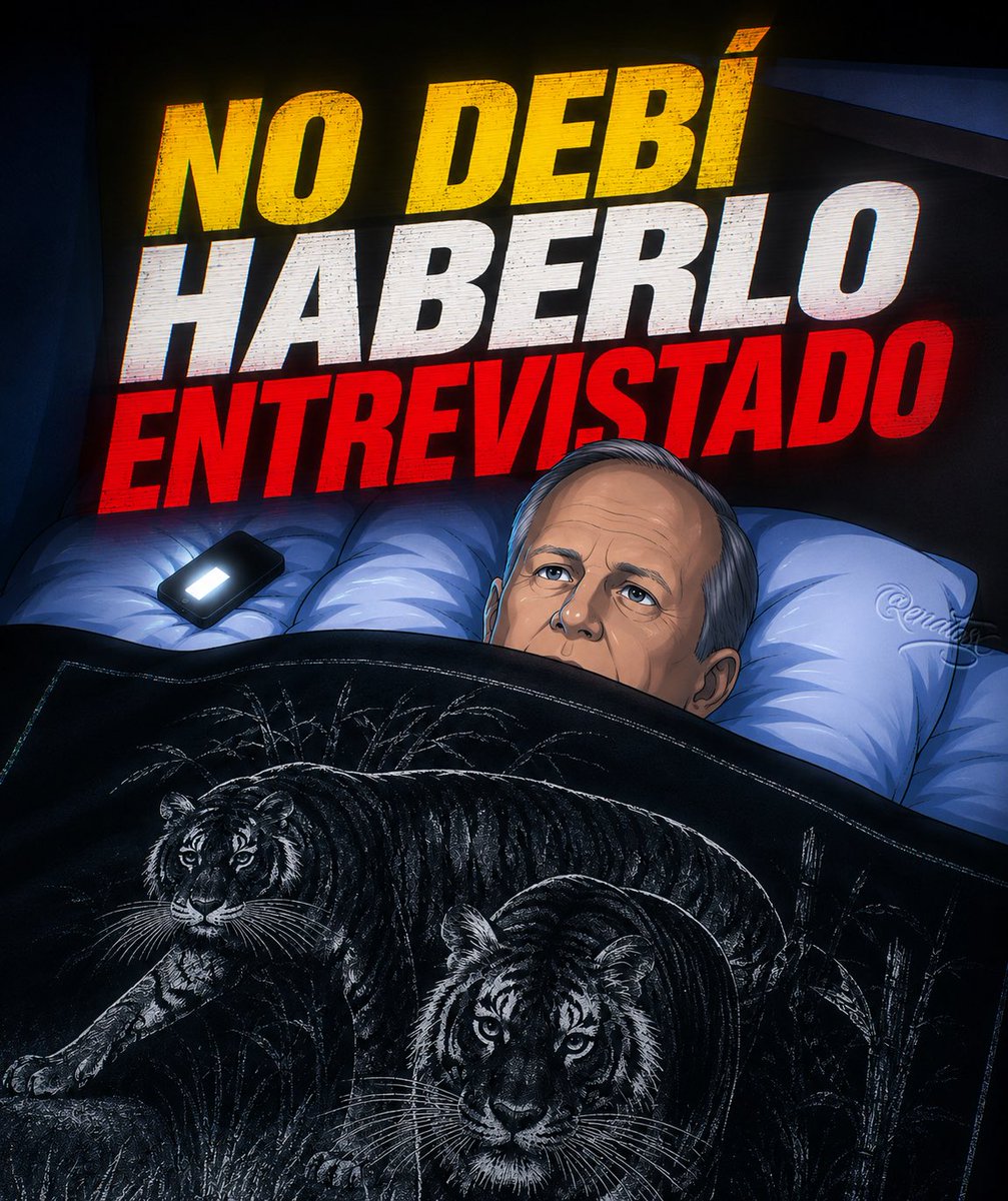 renatosx's tweet photo. “Hay entrevistas que no se olvidan… ni dejan dormir. 🐅😶‍🌫️”

Ciro 😅 https://t.co/bm9HArhPMk