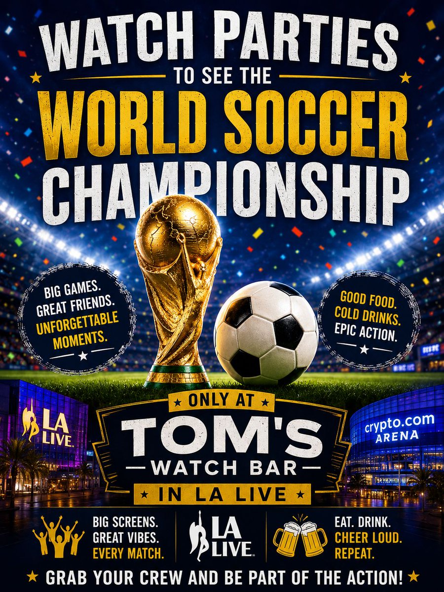 BeingAGoodSport's tweet photo. Come watch #FIFAWorldCup in the best place in LA!    👉Go to https://t.co/GNKkOjHCCM guaranteed seats! No waiting! 360 viewing! 100's of screens! https://t.co/KDjBvkEujS