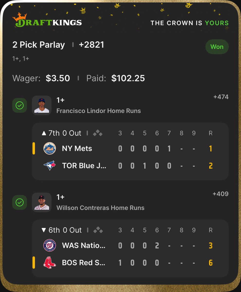 brady_belanger's tweet photo. BANGGGG #Gambling𝕏 https://t.co/xOAPOJ0qCl