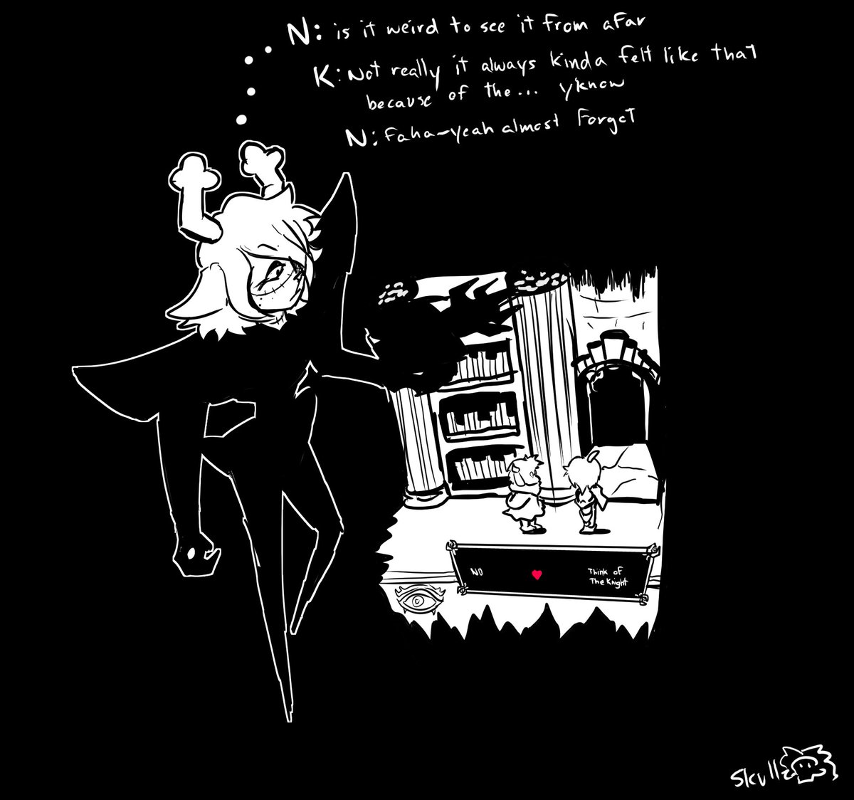 Skullz_ArtGuy's tweet photo. #deltarunespoilers #deltarune 
.
.
.
.
.
.
.
.
.
.
.
Now I'm just doing it for fun here's a hastag #TheRoaringCombo https://t.co/v49zmtneqN