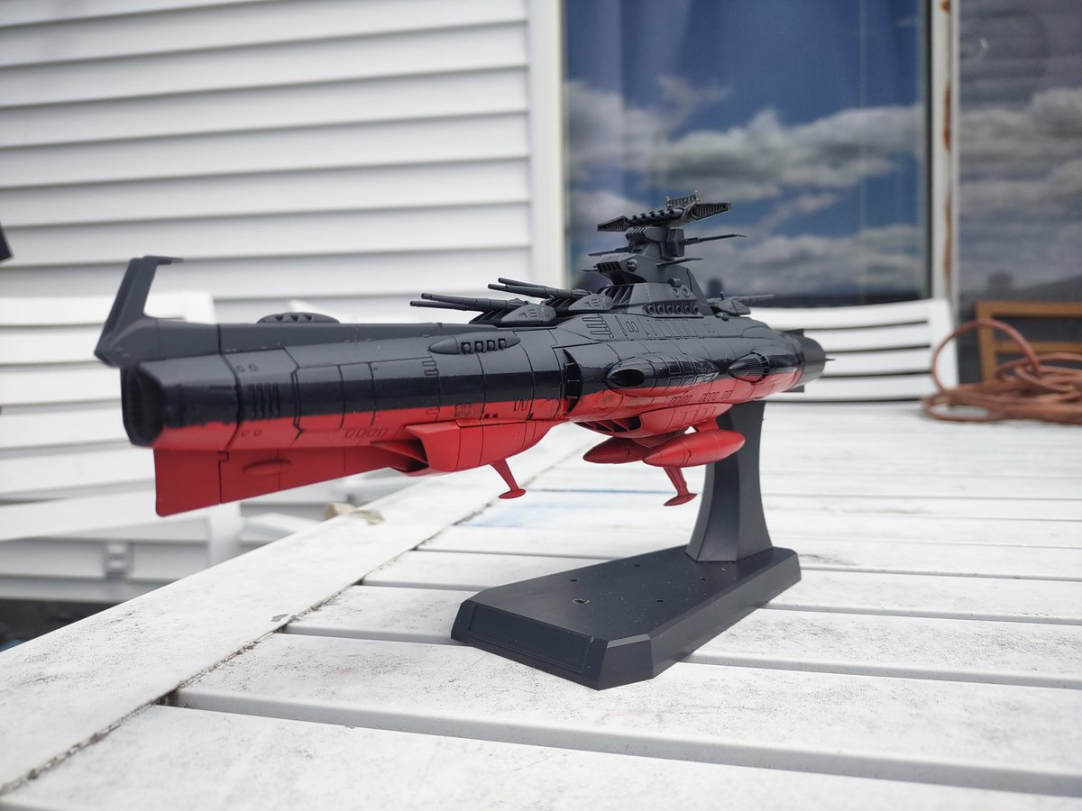 charles_schul's tweet photo. @Yuya_Tujikura You mean like this! based on the Iowa class battleship paint scheme. I hope this helps! https://t.co/a5BiYz3ZRy