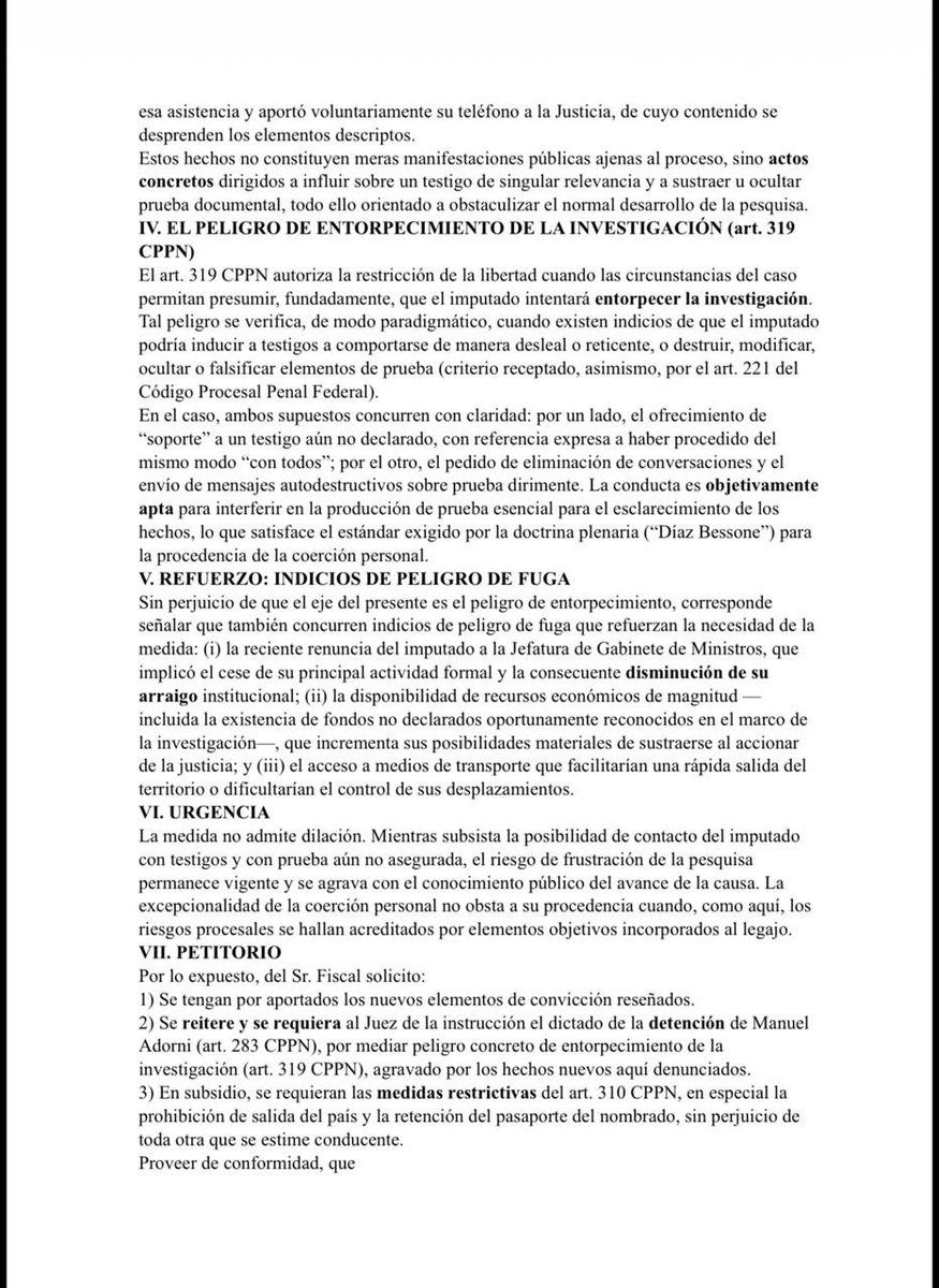 tintoyfaina's tweet photo. #URGENTE 

La Diputada Marcela Pagano @Marcelampagano solicitó la INMEDIATA DETENCIÓN de Manuel Adorni. https://t.co/Kz8uk10hyE
