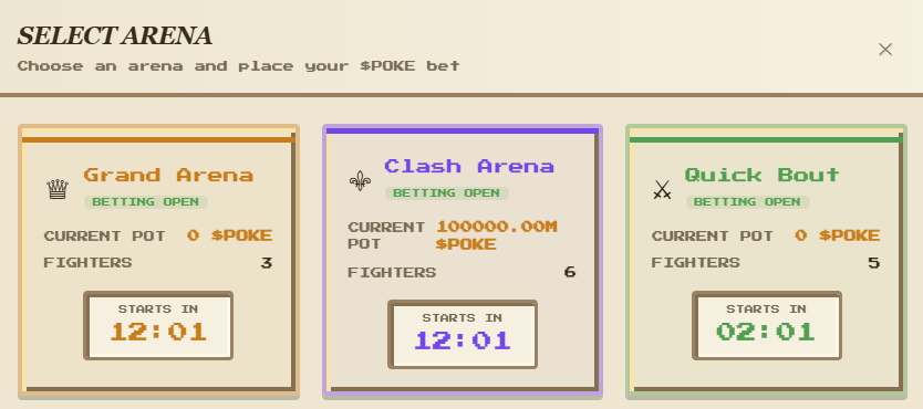 thepokearena's tweet photo. Join the Clash Arena $POKE Pot is waiting for you 😏

There will be more updates along the way. 
The higher we go, fees will be used as rewards. https://t.co/jzIXUFljoN