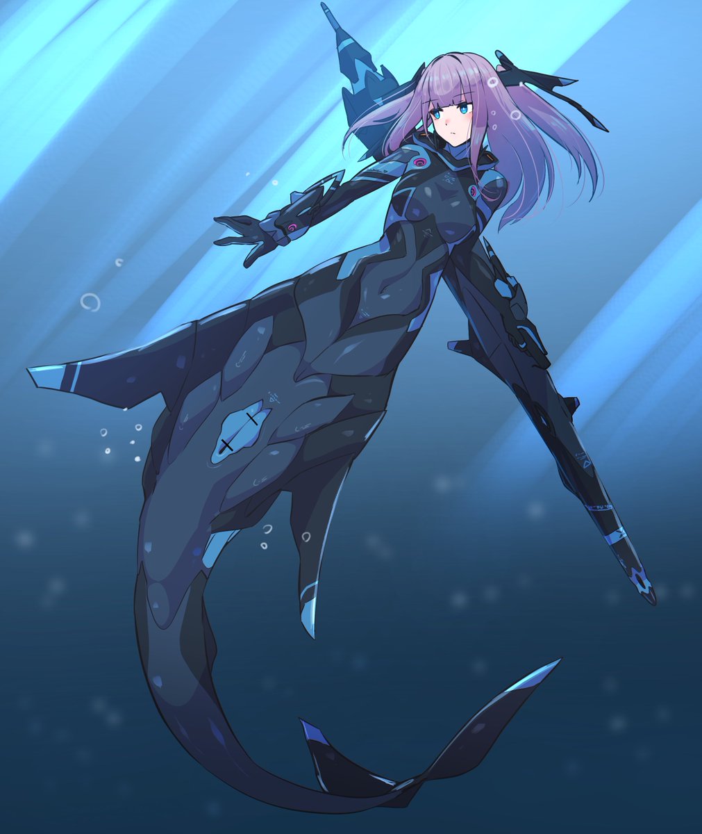 RT @sigure_dd142: 6/30 人魚の日らしいので もっと描きたいなー