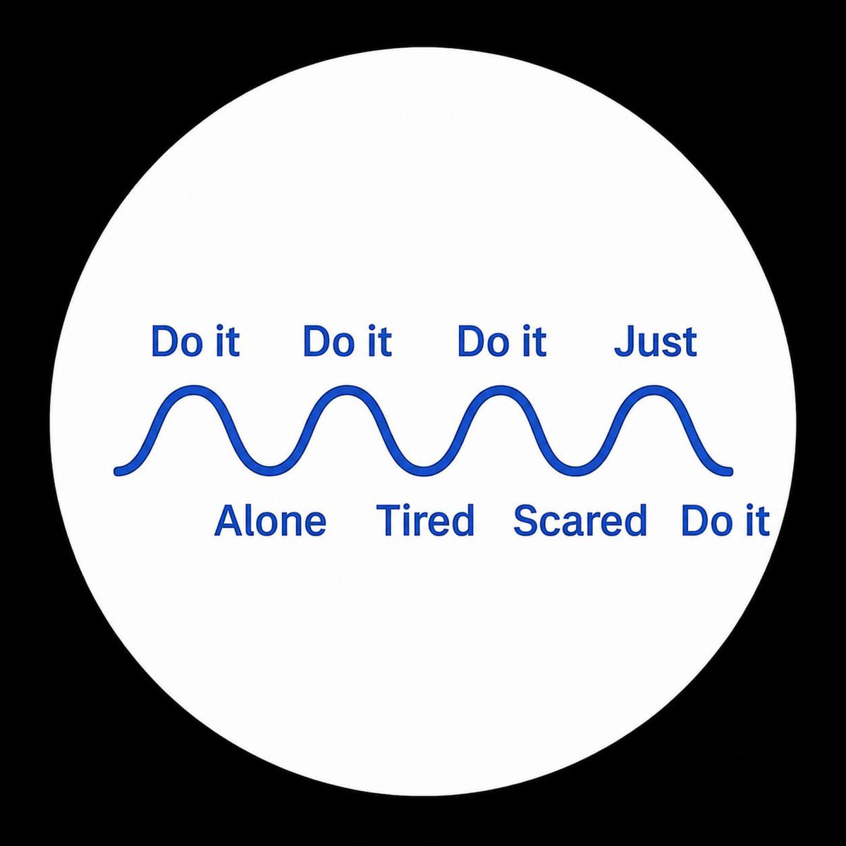 wisdomnest1's tweet photo. Do it alone. Do it tired. Do it scared.Success belongs to those who keep moving. https://t.co/vRcFVkNJ7S