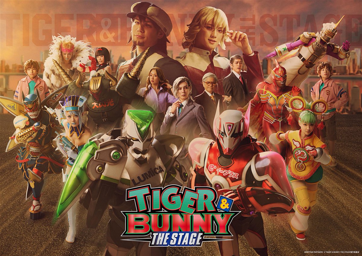 TIGERBUNNY_st's tweet photo. 🐯━━━━━━━━━━
「TIGER &amp; BUNNY」THE STAGE
全情報解禁！！
━━━━━━━━━━━🐰
📍2026/9/19(金)～9/27(日)
Shibuya LOVES

📍2026/10/2(金)～10/4(日)
AiiA 2.5 Theater Kobe

🔗公式サイト
https://t.co/iFsdw2OTk9

#タイバニ #tigerbunny #舞台タイバニ https://t.co/fYoBUF6YUS