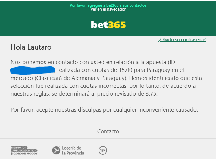 TevistaDeTevez's tweet photo. Son unos ladrones barbaros, basuras. @bet365 https://t.co/HJ5M41Ucdt