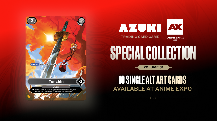 Official Azuki TCG tweet media