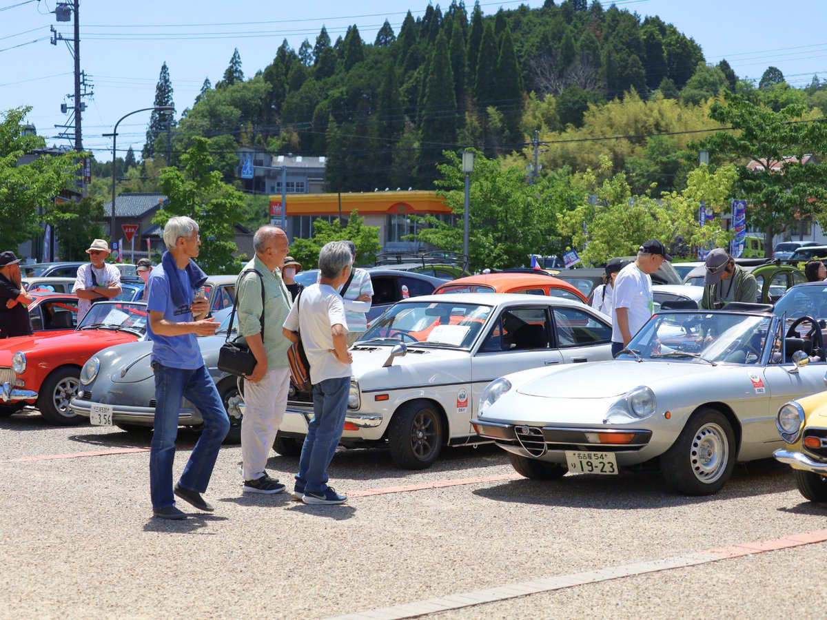 ena_rally's tweet photo. ハイライト📸明智パブリックビューイング・ラリーカー展示・クラシックカーミーティング  

「フォーラムエイト・ラリージャパン2026」にご来場いただき、ありがとうございました😊

会場には、応援する人、楽しむ人、支える人。たくさんの笑顔があふれていました🍀🍀 https://t.co/4Ug3ofQkch