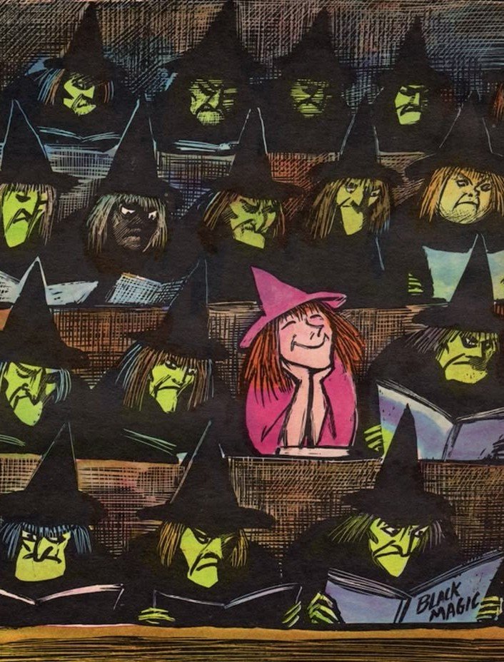 oldtoons_'s tweet photo. TILLY WITCH (1969), by Don Freeman https://t.co/ustV7hLN8n