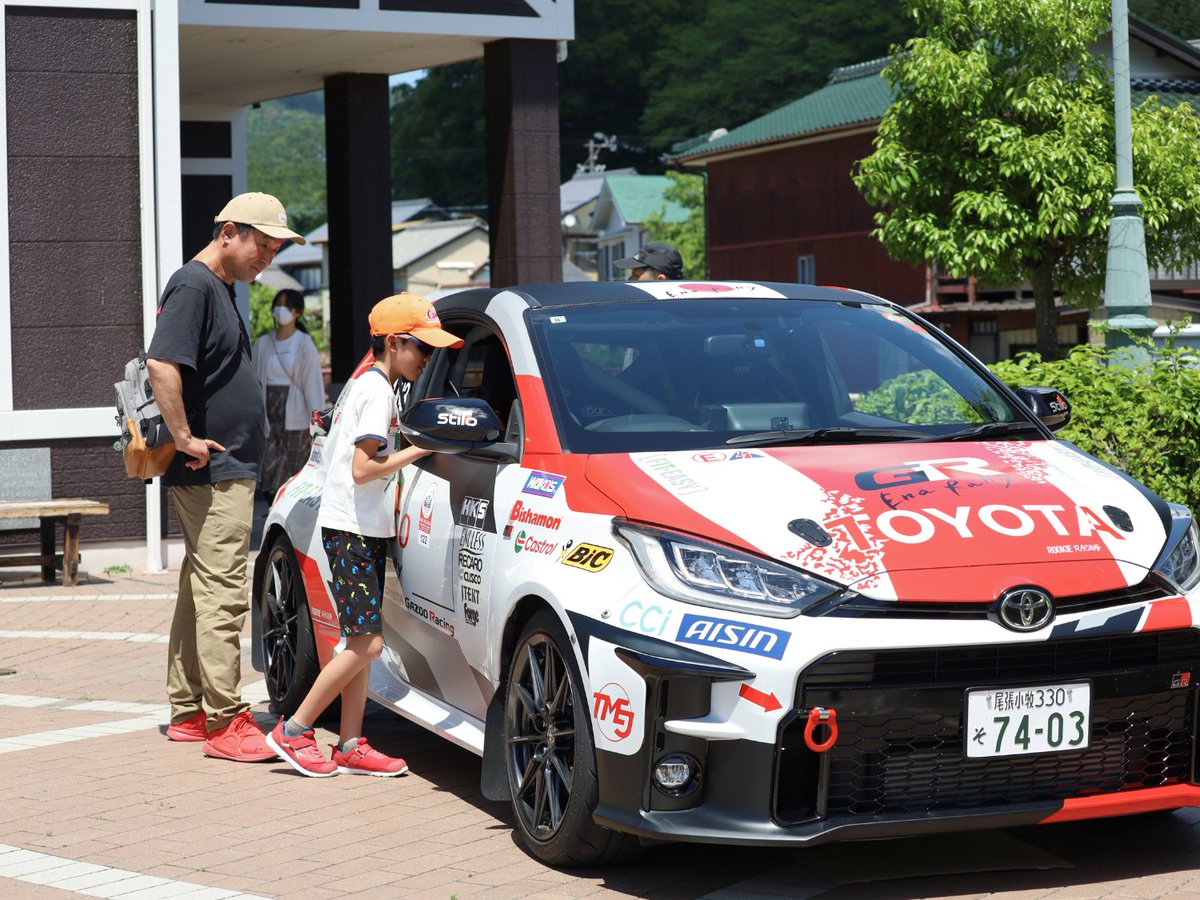 ena_rally's tweet photo. ハイライト📸明智パブリックビューイング・ラリーカー展示・クラシックカーミーティング  

「フォーラムエイト・ラリージャパン2026」にご来場いただき、ありがとうございました😊

会場には、応援する人、楽しむ人、支える人。たくさんの笑顔があふれていました🍀🍀 https://t.co/4Ug3ofQkch