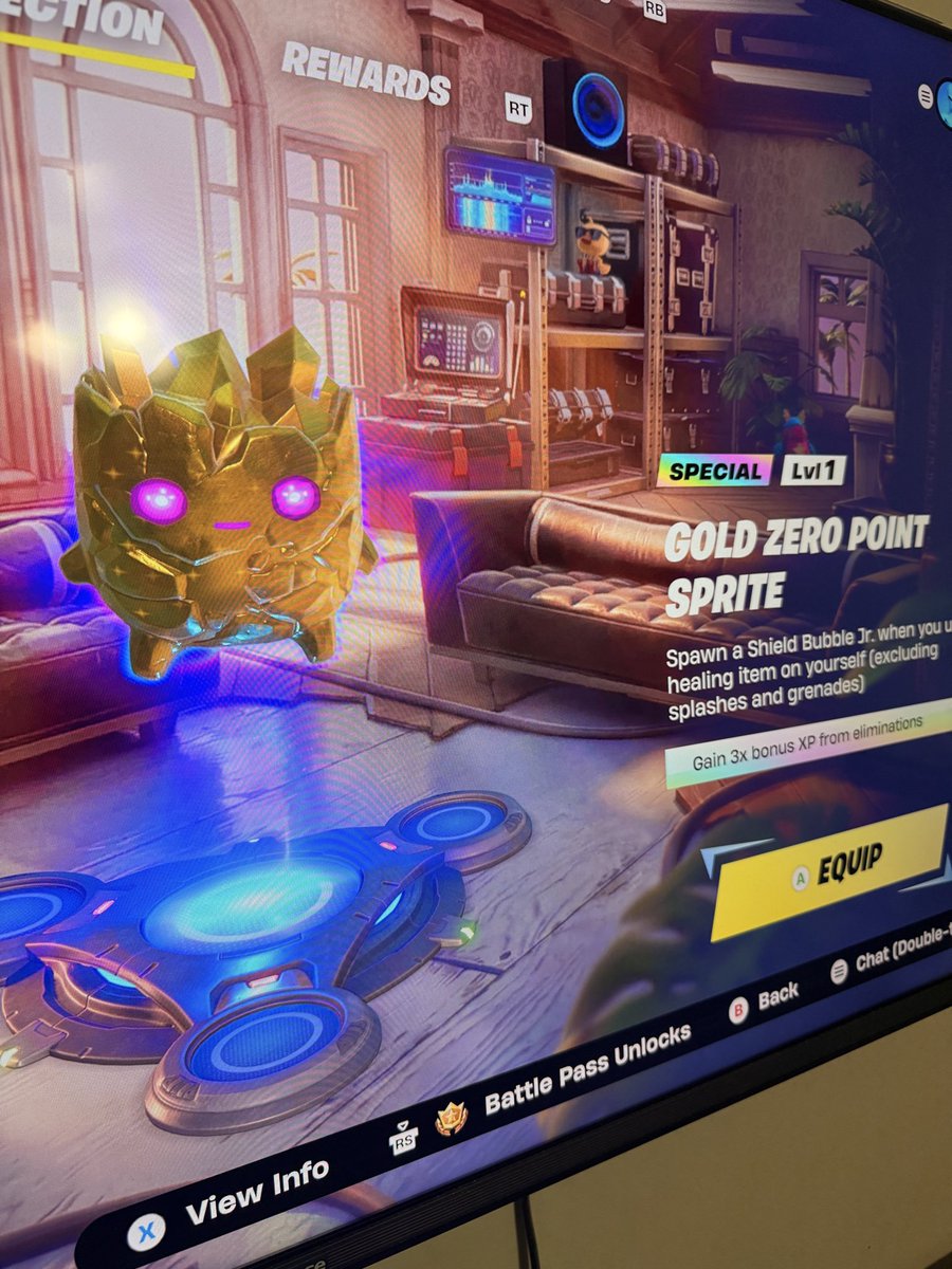 PapiChuloJae334's tweet photo. I finally got the Gold Zero Point Sprite and the regular Zero Point Sprite! 🔥

 If you’re missing something, let me know what you need—I might have it!
I’m willing to trade for something rare. 👀 DM me if you’re interested!
#Fortnite #ZeroPointSprites #FortniteSprites https://t.co/JG1EBF2ivr