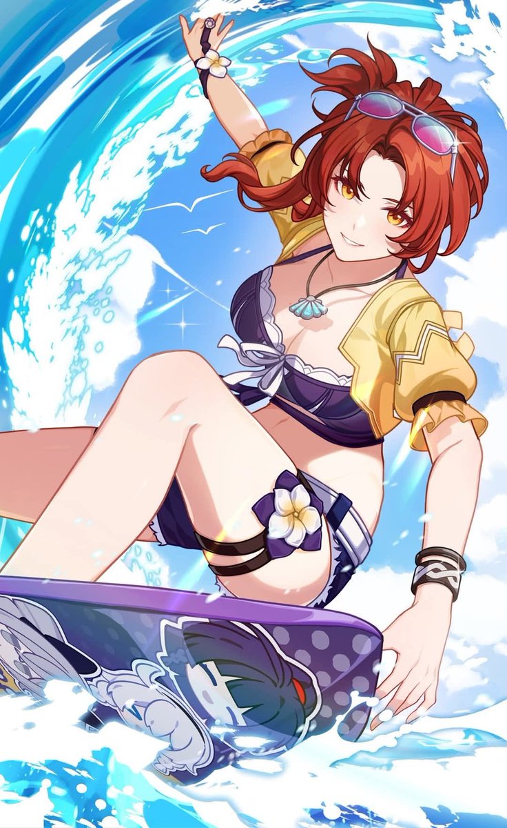 TimelyHimekoSP's tweet photo. Himeko Nova if she released in 4.5 https://t.co/FJ0IeD5IJ6
