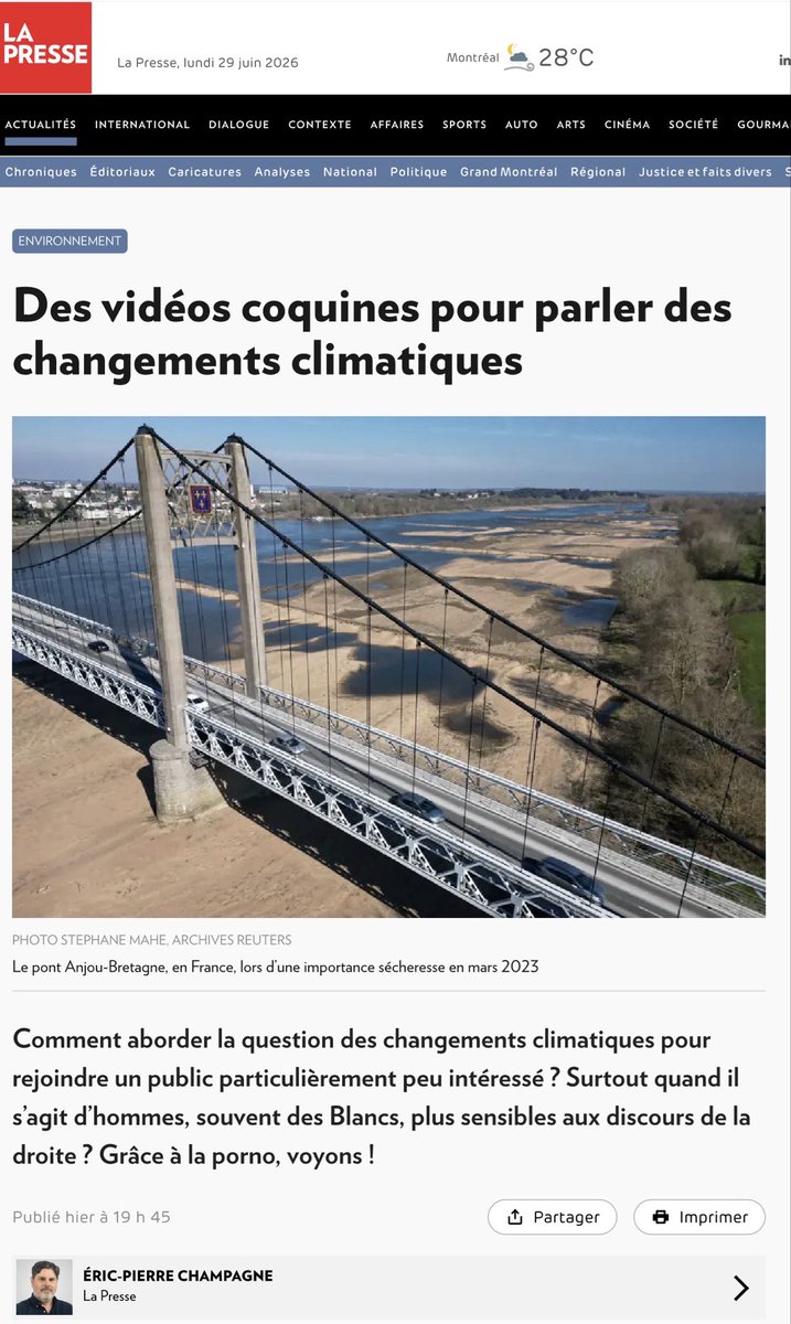 fnanook's tweet photo. Vraiment une obsession pour le climat… faudrait qu’ils se soignent… https://t.co/28a67S3VSQ