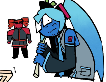 Blu X Rhett @PuzzleHous3 hatsune blu and kasane rhett!
