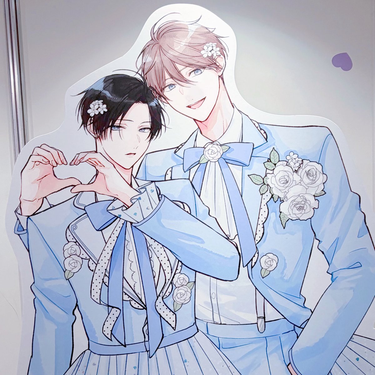 Lani11b_'s tweet photo. 大好きな作品だらけでどこ見ても
幸せ空間だった♡グッズも可愛過ぎるから
いっぱい連れてまわりたい💭

#BLT2026
#甘くて熱くて息もできない
#鬼上司・獄寺さんは暴かれたい

@hachisu00 @artlicca https://t.co/yAEkrea3YX
