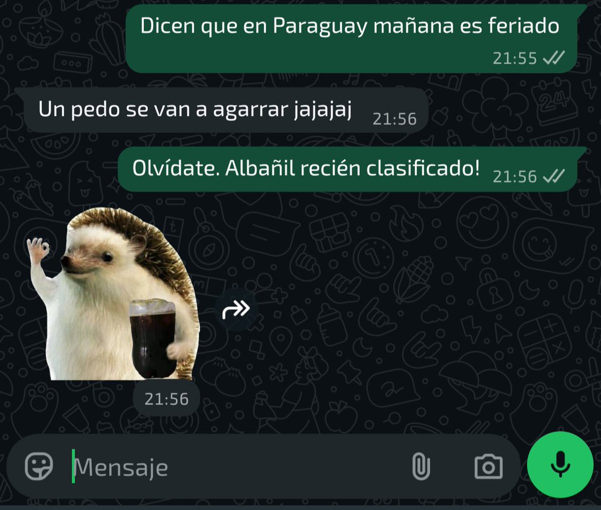 Da_strzatkowski's tweet photo. vamos Paraguay la concha de la lora https://t.co/8Rd8aWNIpI
