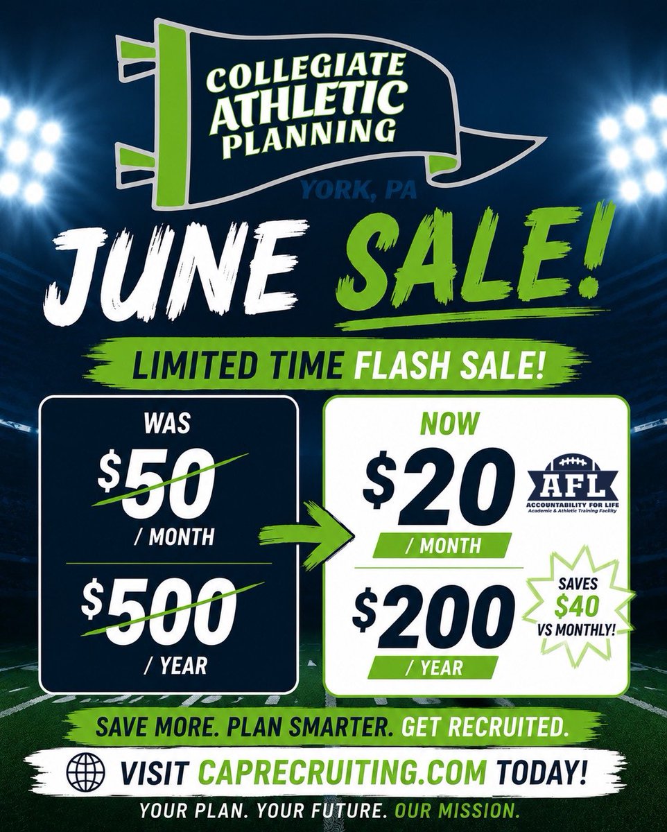 AFL York PA tweet media